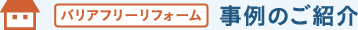 バリアフリーフォーム　事例のご紹介